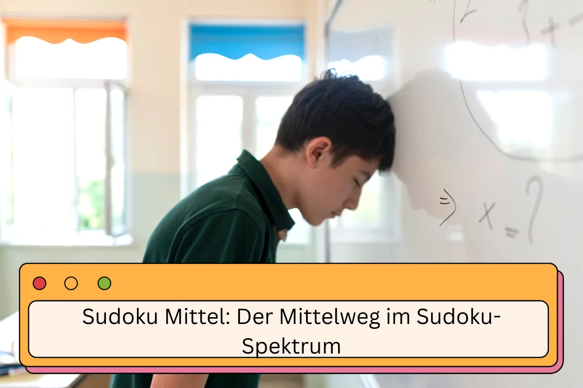 Sudoku Mittel: Der Mittelweg im Sudoku-Spektrum
